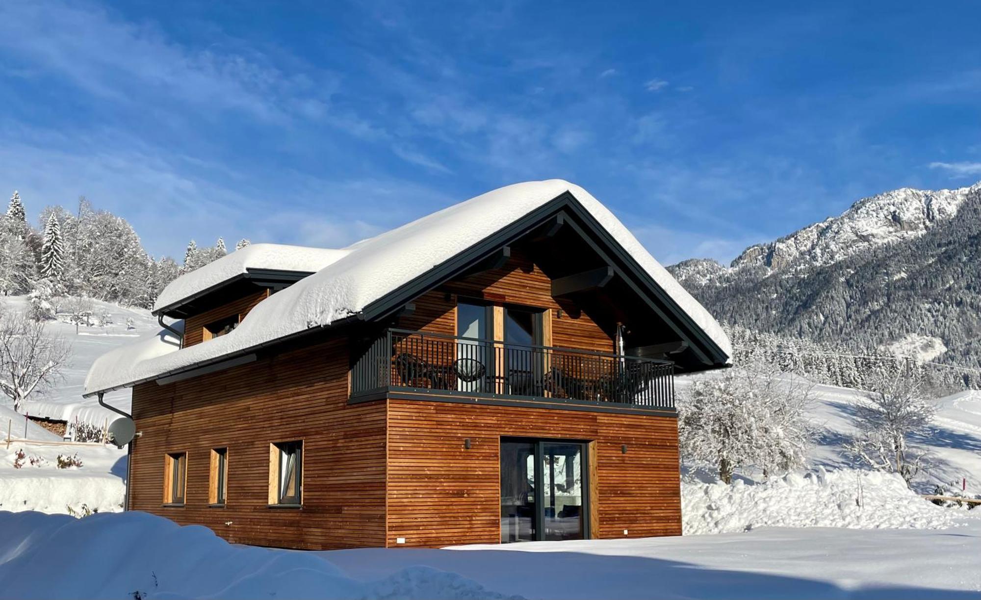 Luxury Chalet Mauthner Alm Kotschach-Mauthen ภายนอก รูปภาพ